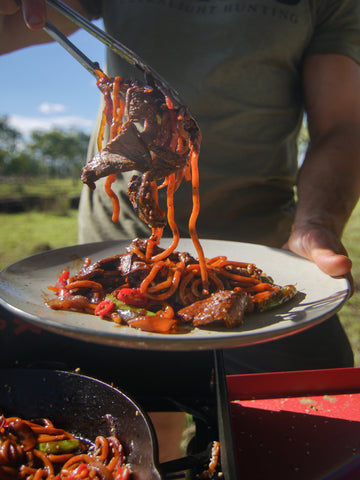 Venison Hokkien Noodles